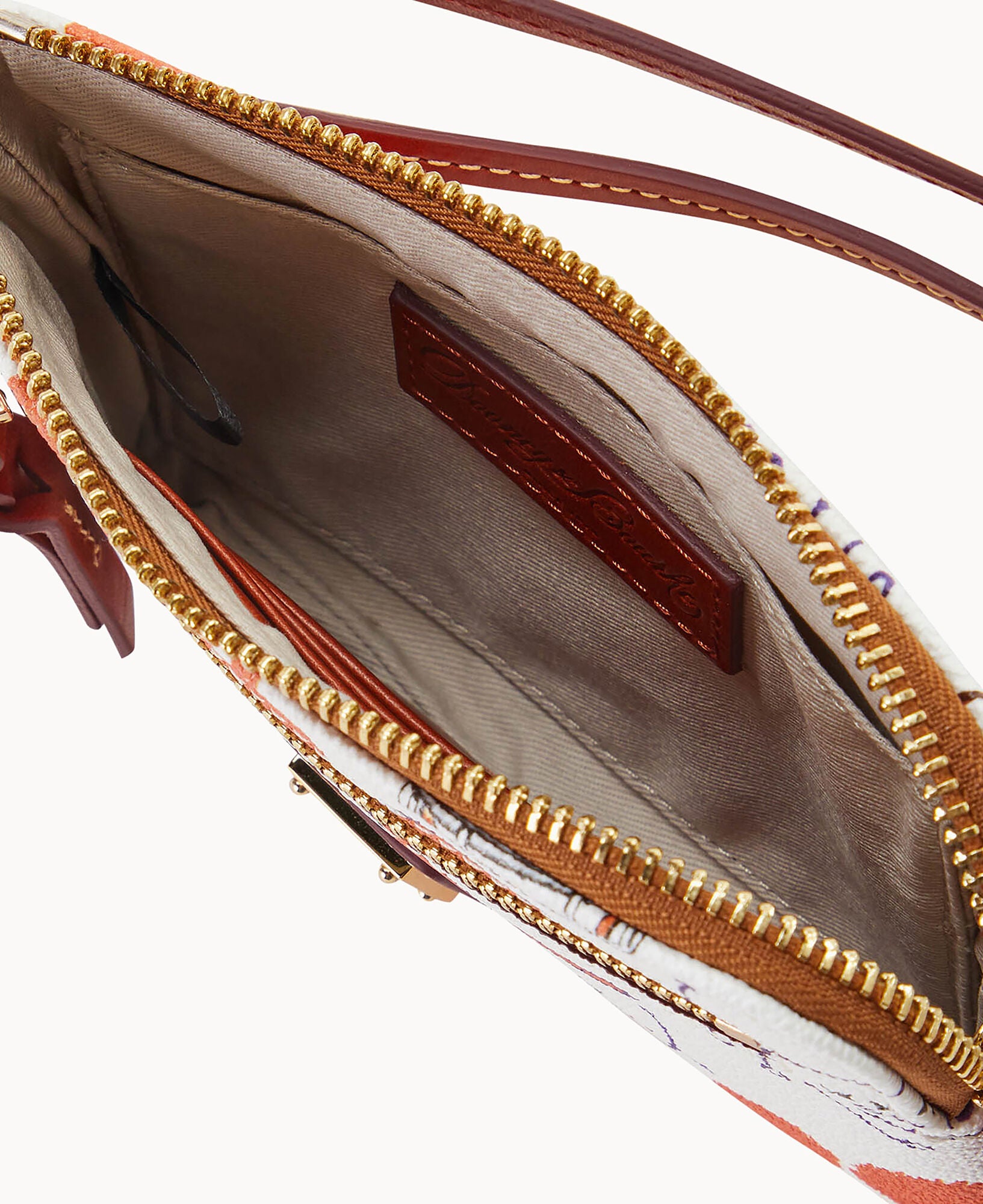 Collegiate Clemson University Zip Around Wristlet - Image 3