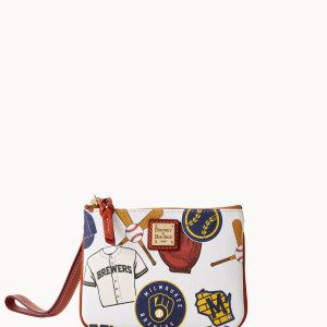MLB Brewers Stadium Wristlet