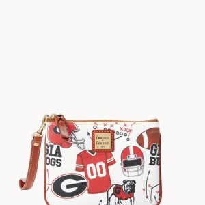 Collegiate University of Georgia Stadium Wristlet