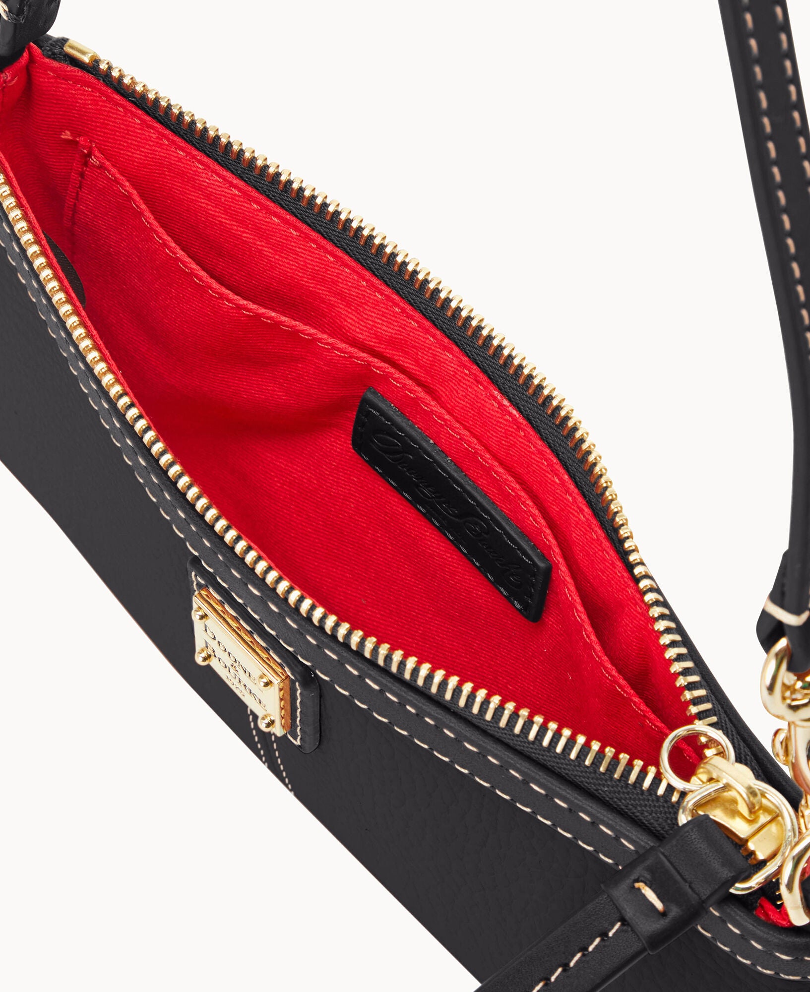 Pre-Loved Pebble Grain Large Slim Wristlet - Image 12