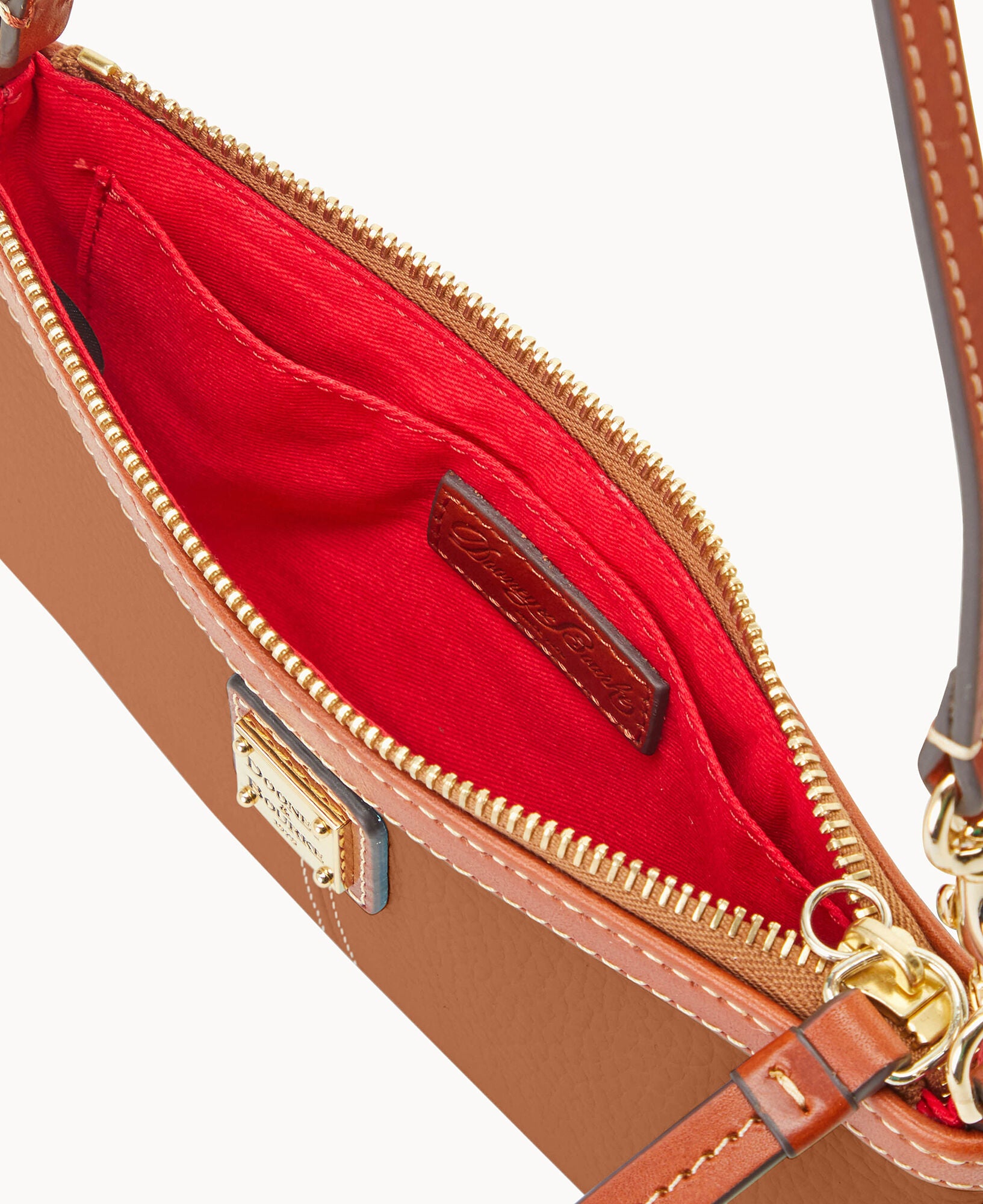 Pre-Loved Pebble Grain Large Slim Wristlet - Image 6