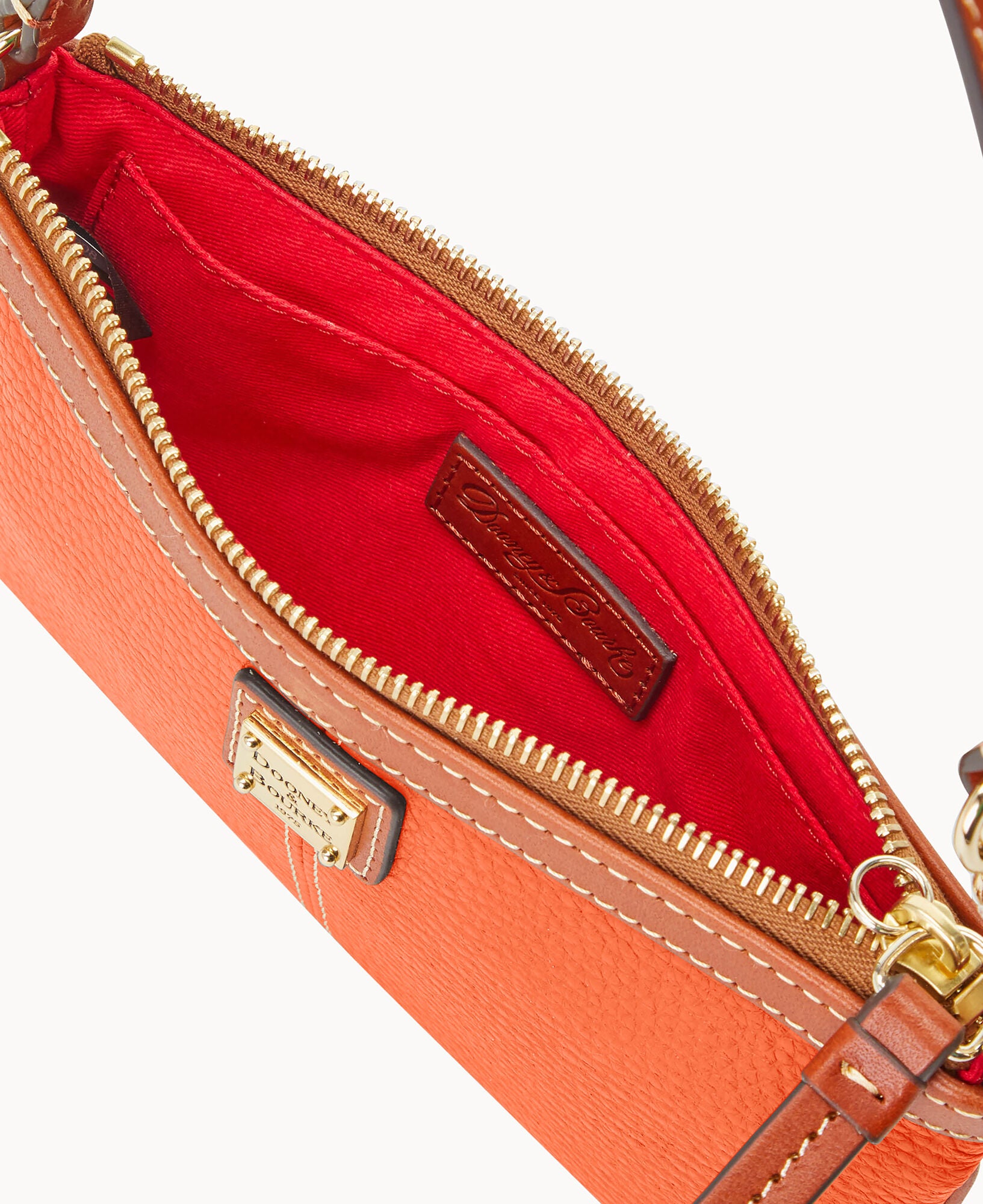 Pre-Loved Pebble Grain Large Slim Wristlet - Image 24