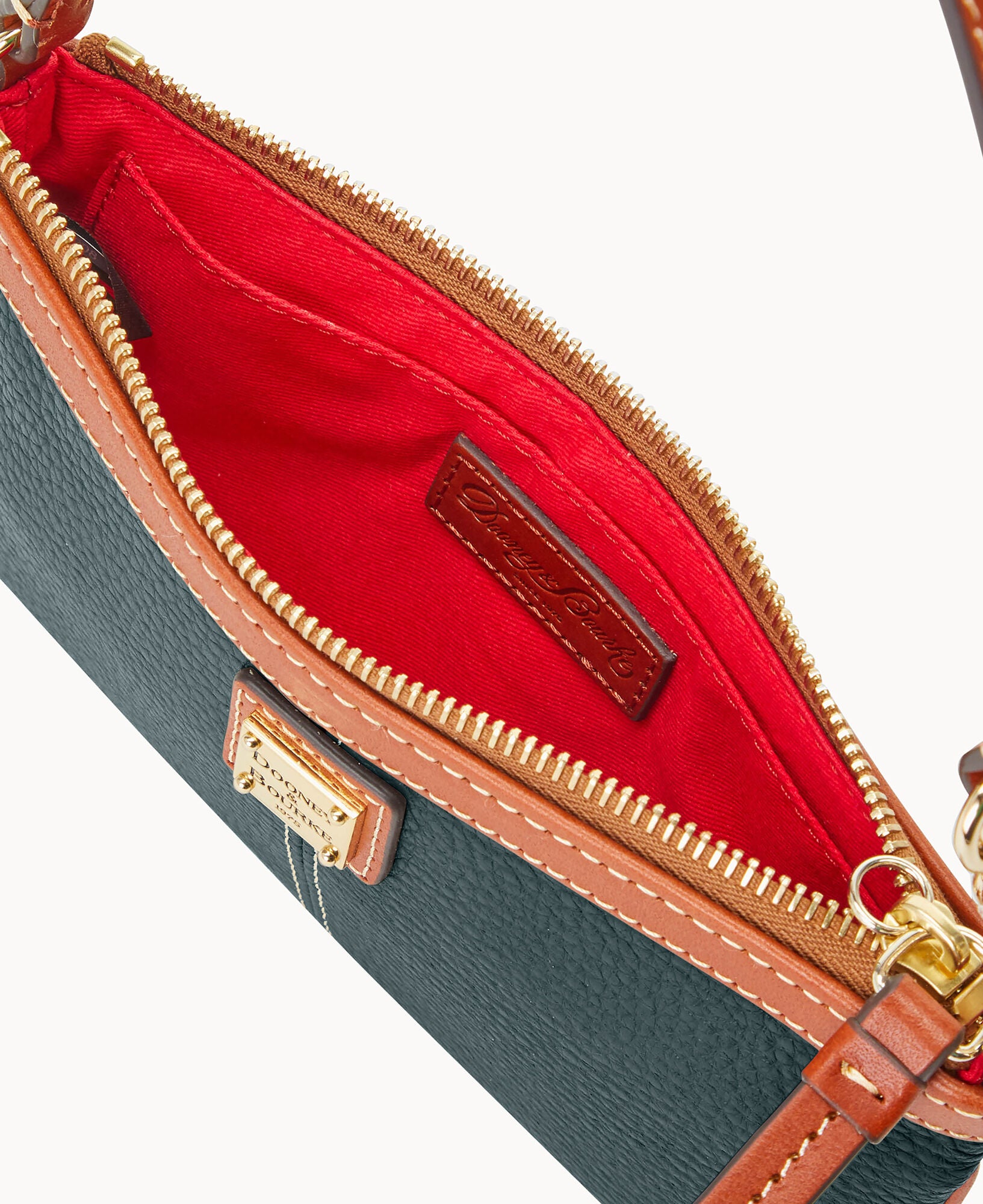 Pre-Loved Pebble Grain Large Slim Wristlet - Image 30