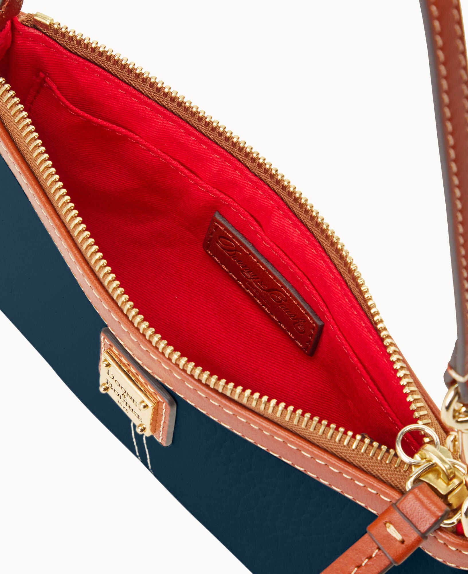 Pre-Loved Pebble Grain Large Slim Wristlet - Image 9