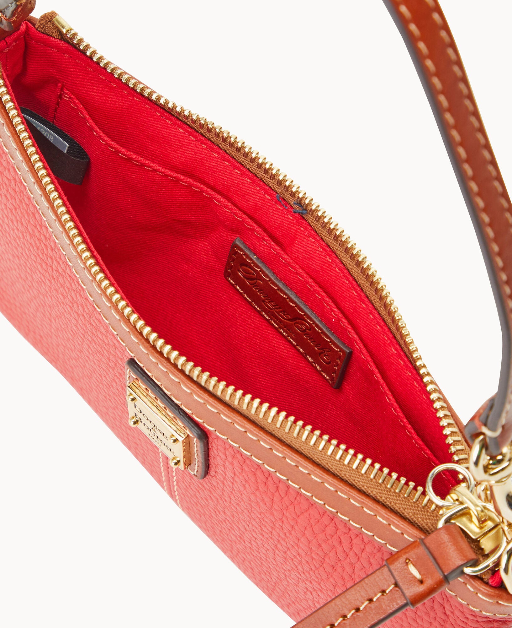 Pre-Loved Pebble Grain Large Slim Wristlet - Image 18