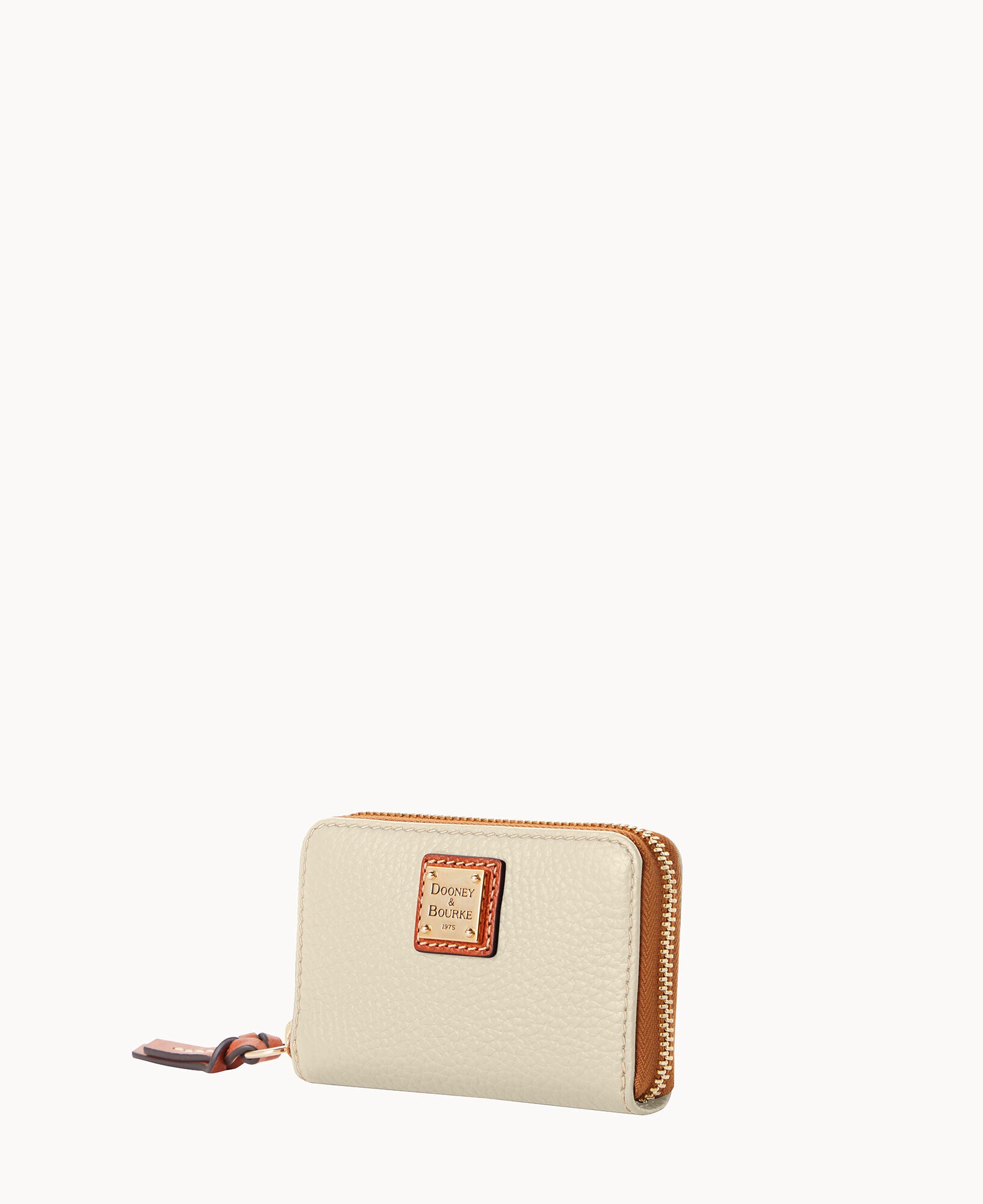 Pebble Grain Large Zip Around Credit Card Case - Image 23