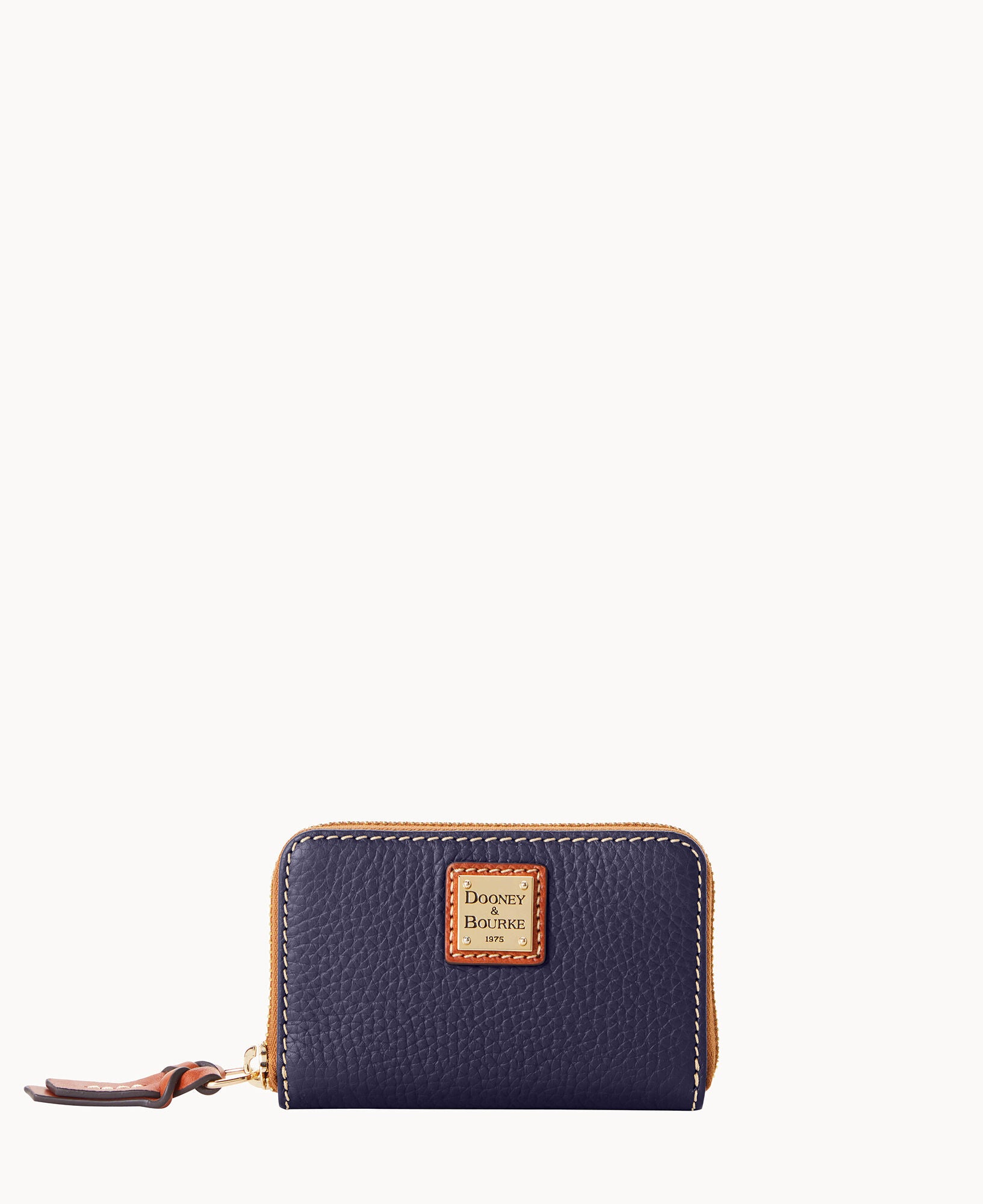 Pebble Grain Large Zip Around Credit Card Case - Image 25