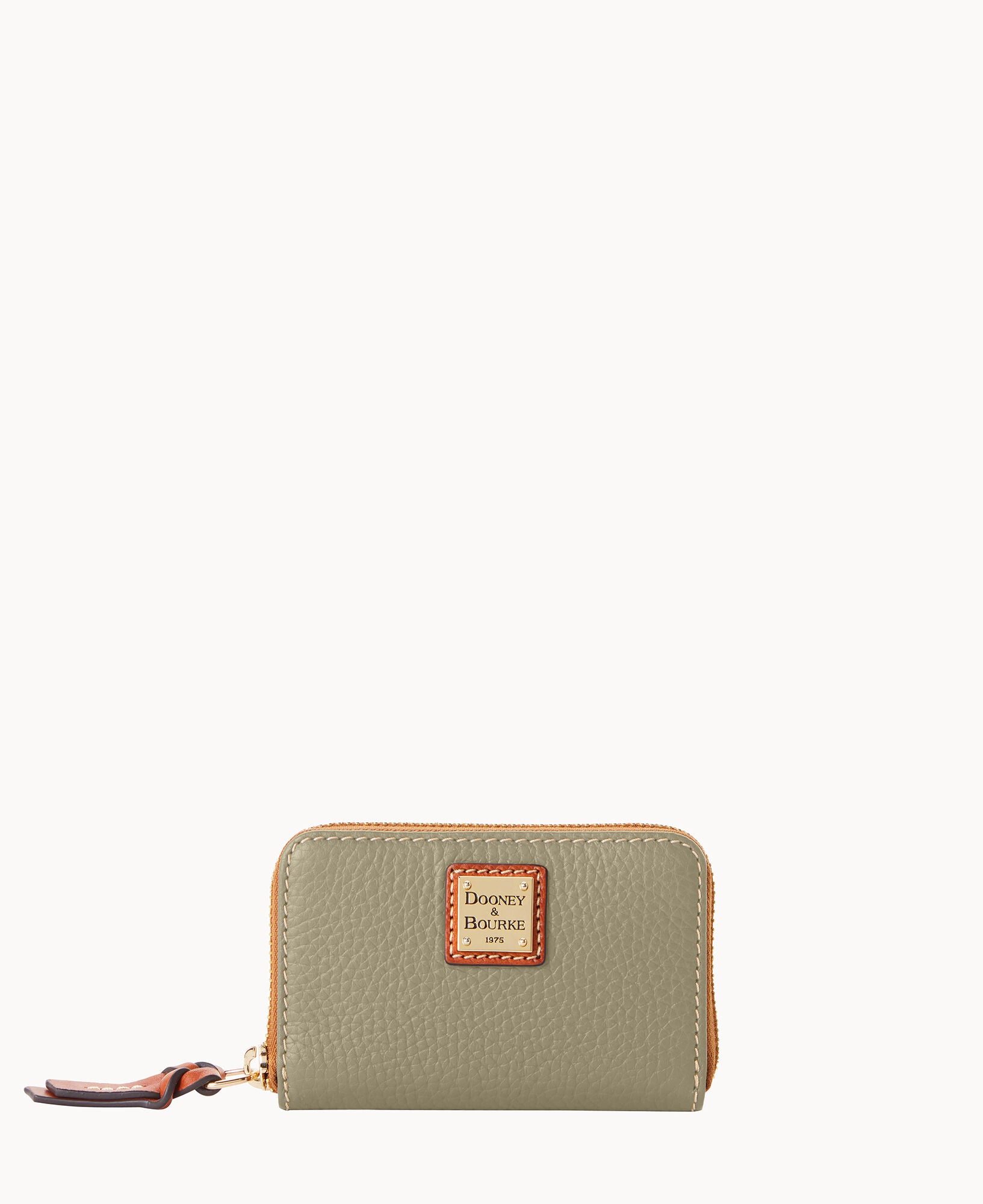 Pebble Grain Large Zip Around Credit Card Case - Image 10