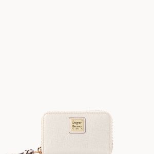 Saffiano Large Zip Around Credit Card Case