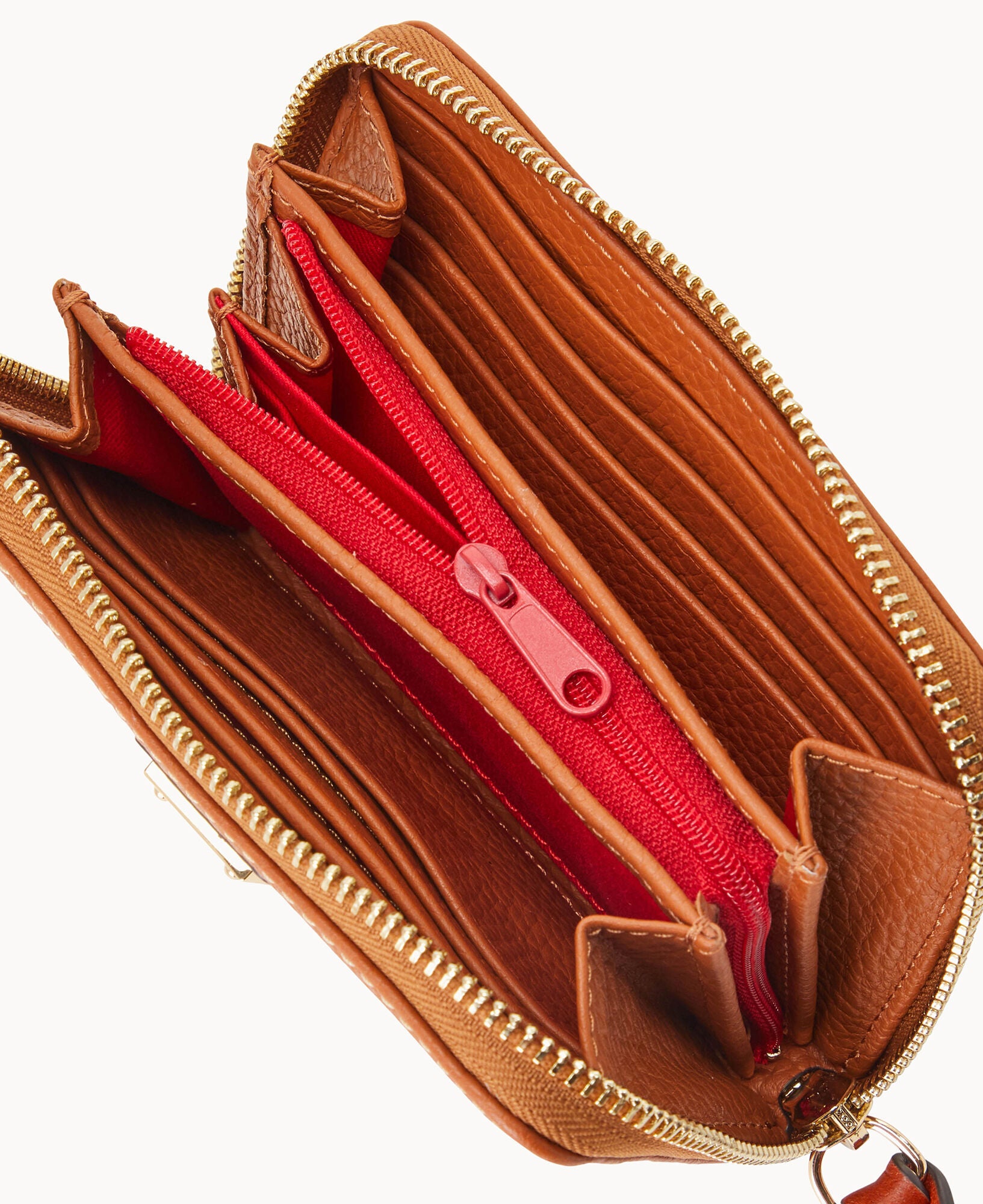 Pebble Grain Medium Zip Around Wallet - Image 9