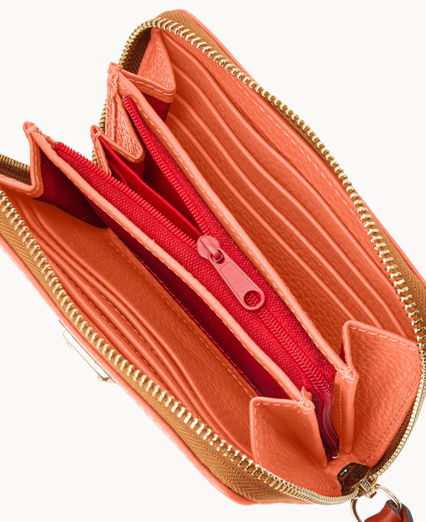 Pebble Grain Medium Zip Around Wallet - Image 24