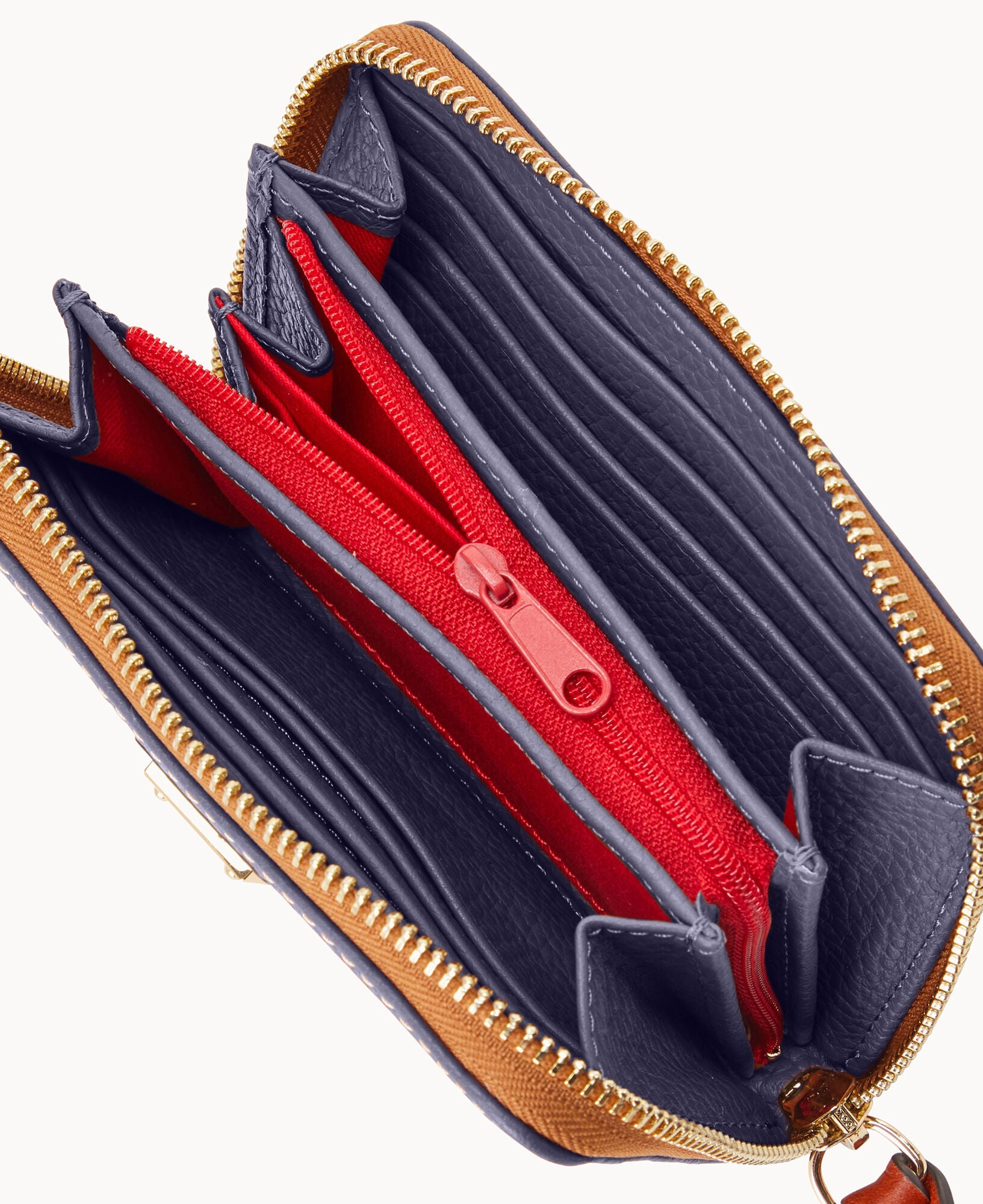 Pebble Grain Medium Zip Around Wallet - Image 6