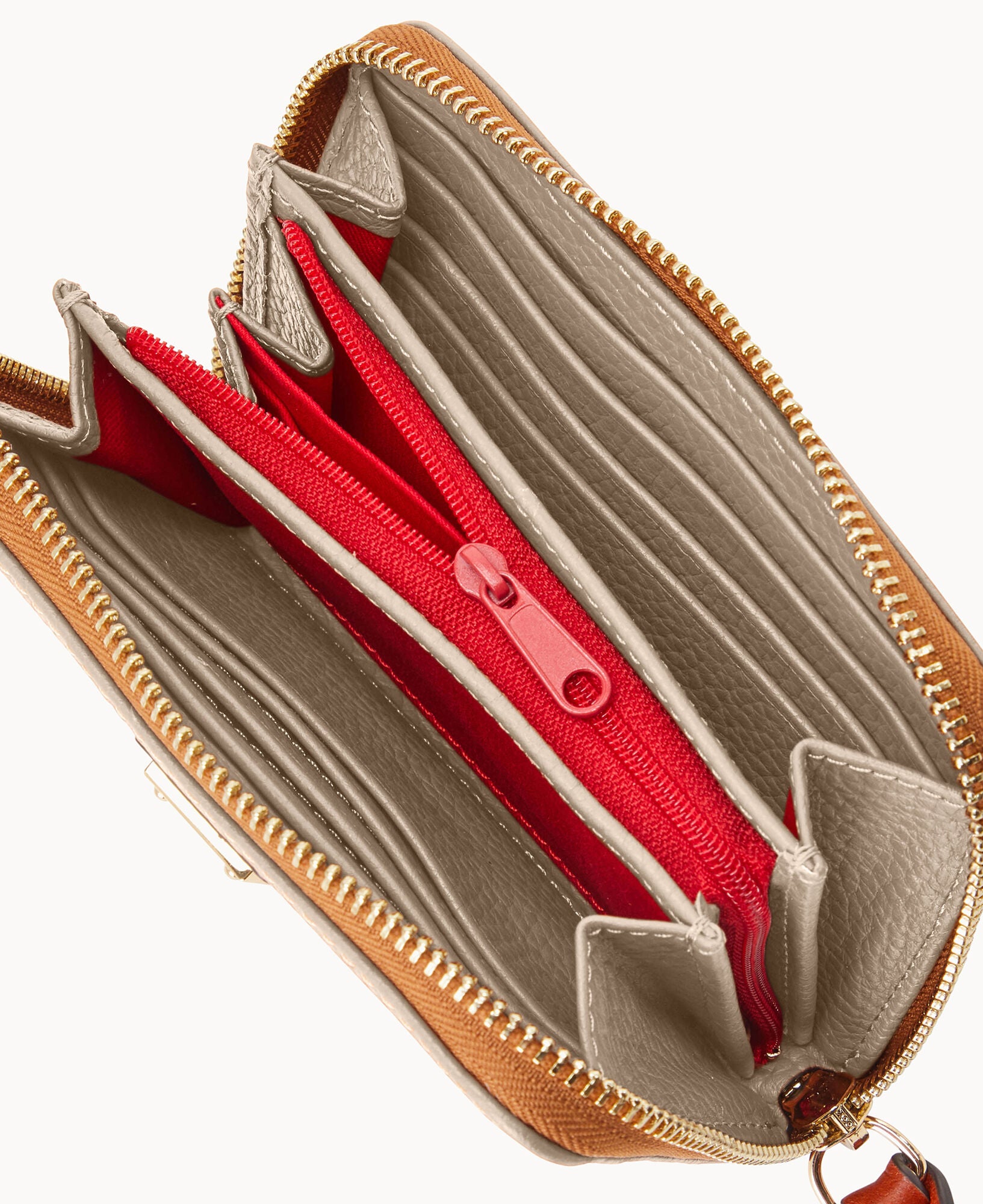 Pebble Grain Medium Zip Around Wallet - Image 18