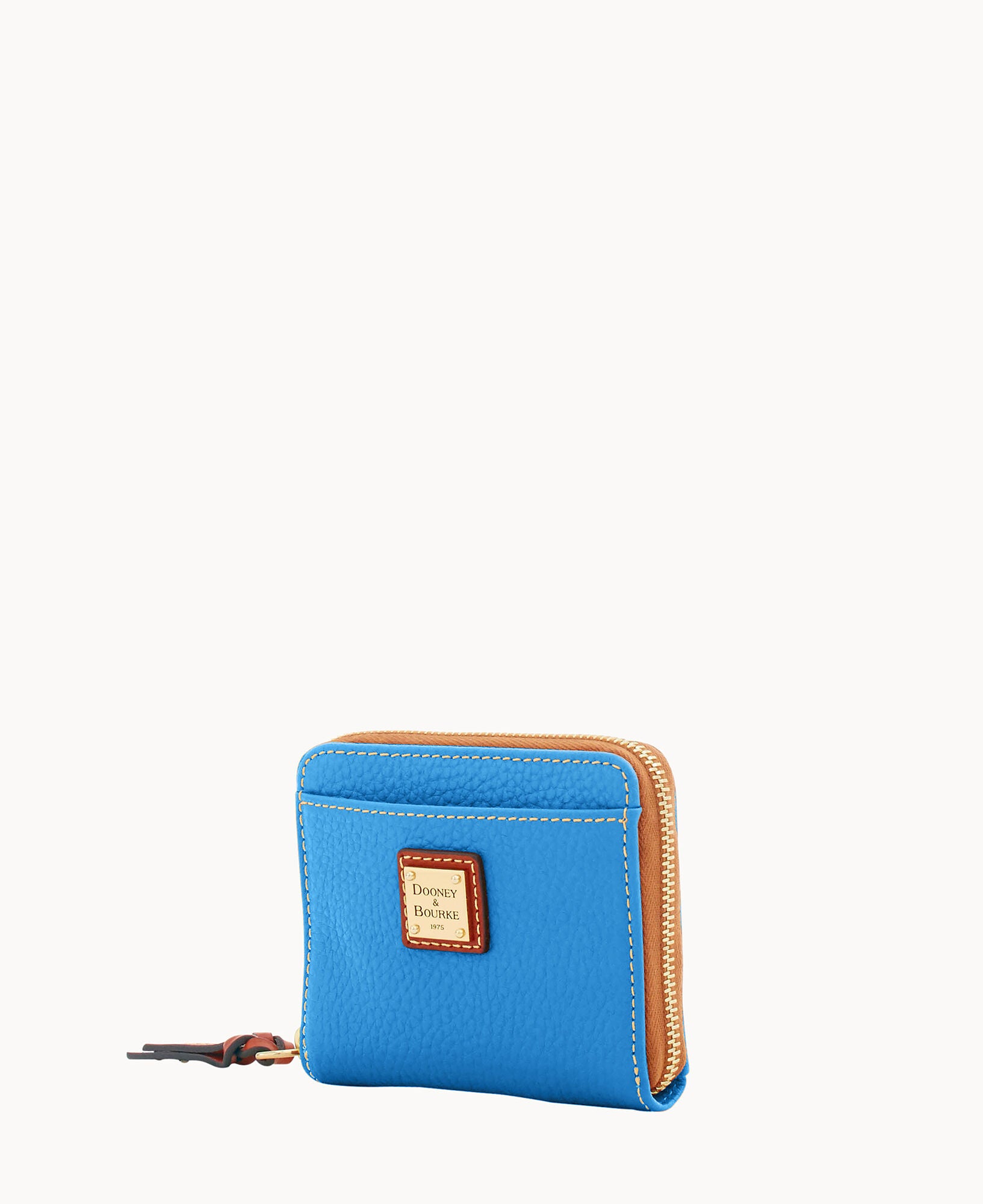Pebble Grain Small Zip Around Wallet - Image 6