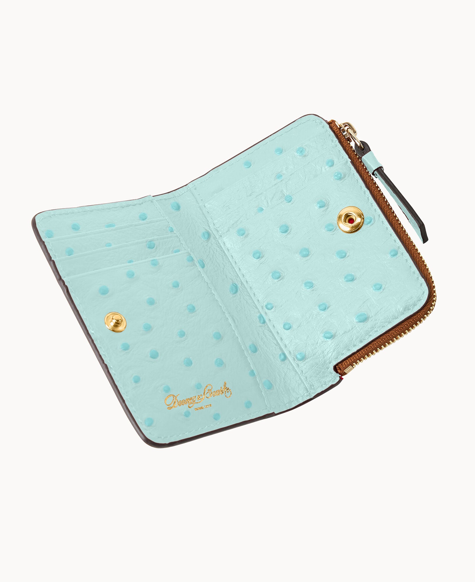 Ostrich Zip Credit Card Wallet 12 - Image 18