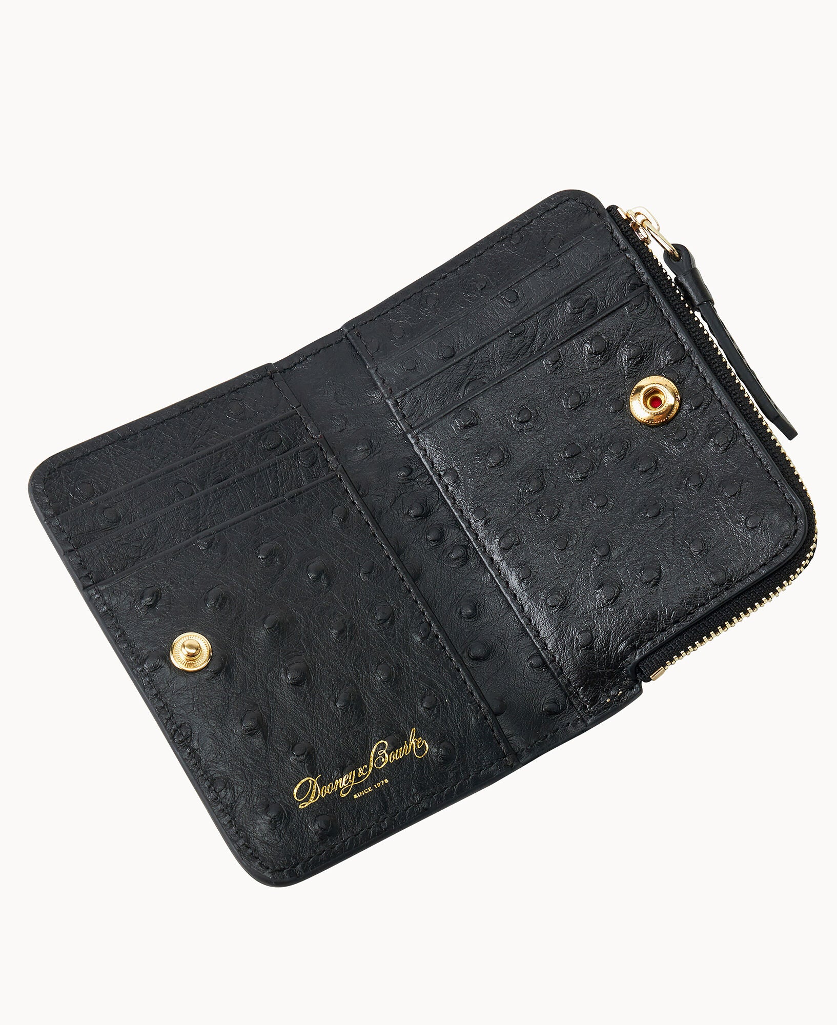 Ostrich Zip Credit Card Wallet 12 - Image 3