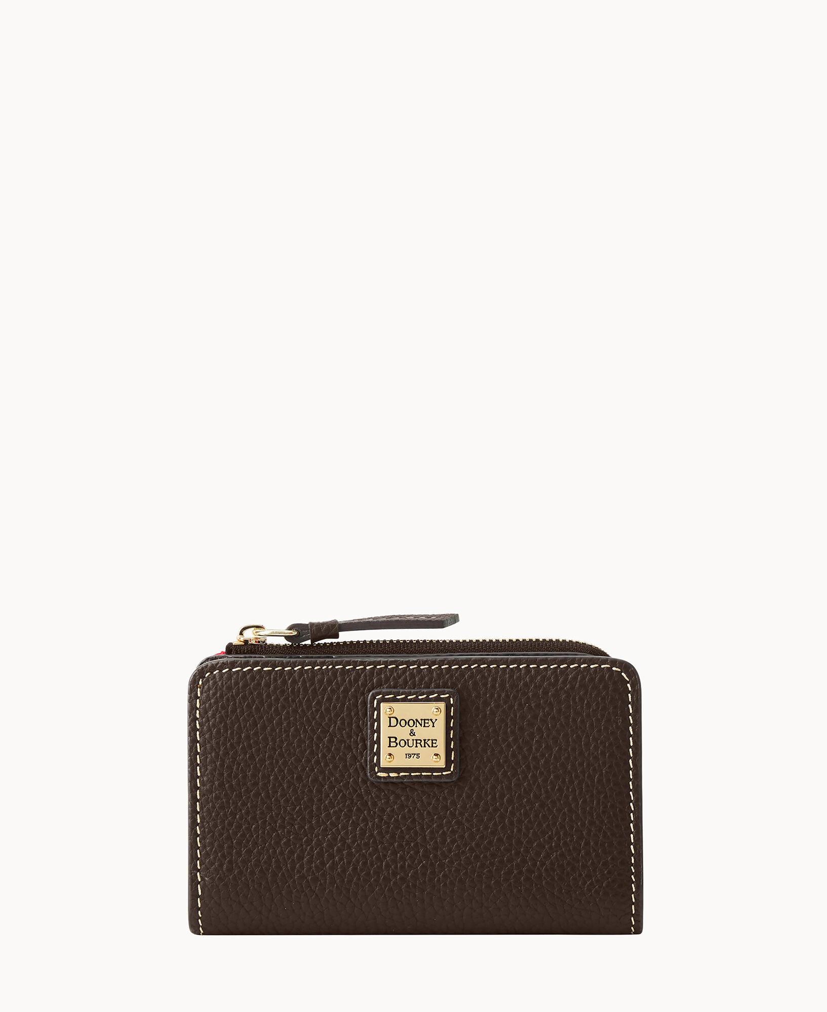 Pebble Grain Zip Credit Card Wallet 14 - Image 25
