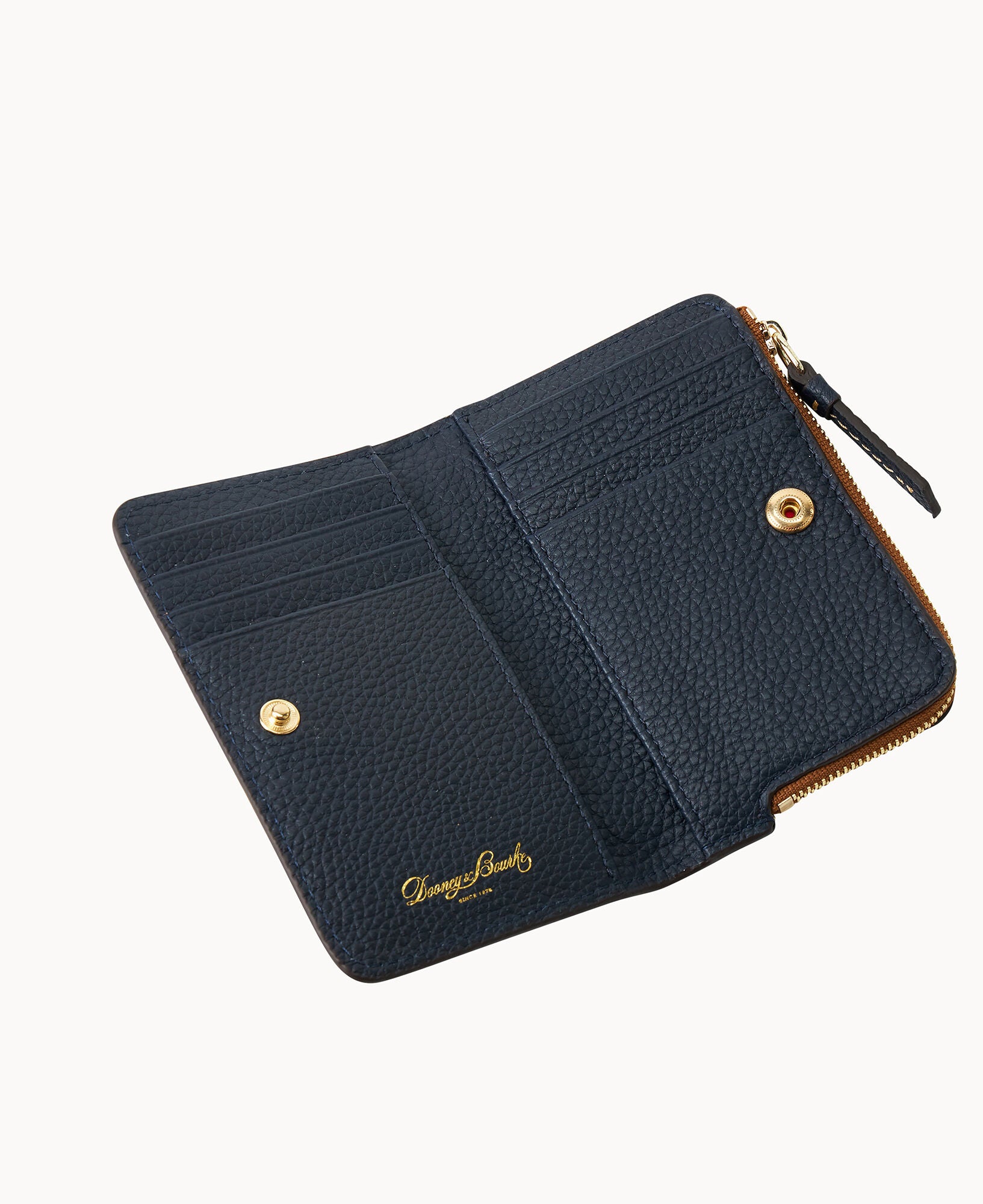 Pebble Grain Zip Credit Card Wallet 14 - Image 15