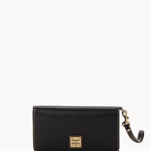Saffiano Fey Phone Wristlet