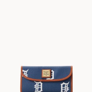 MLB Tigers Continental Clutch