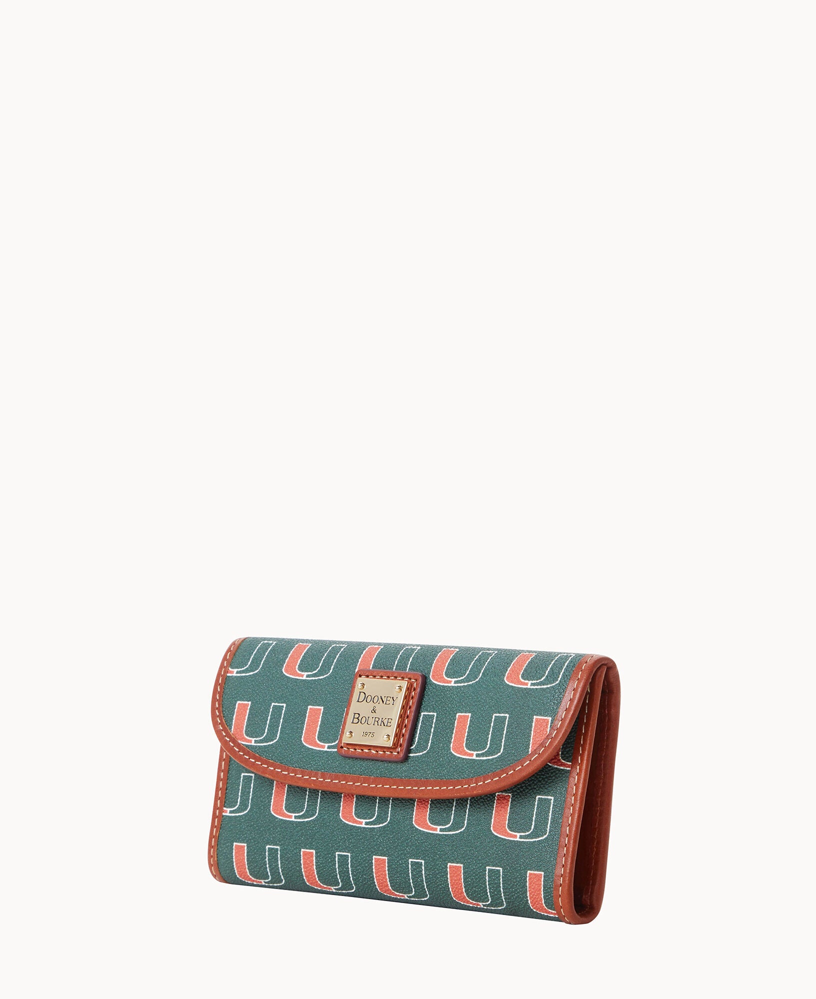 Collegiate University of Miami Continental Clutch - Image 2