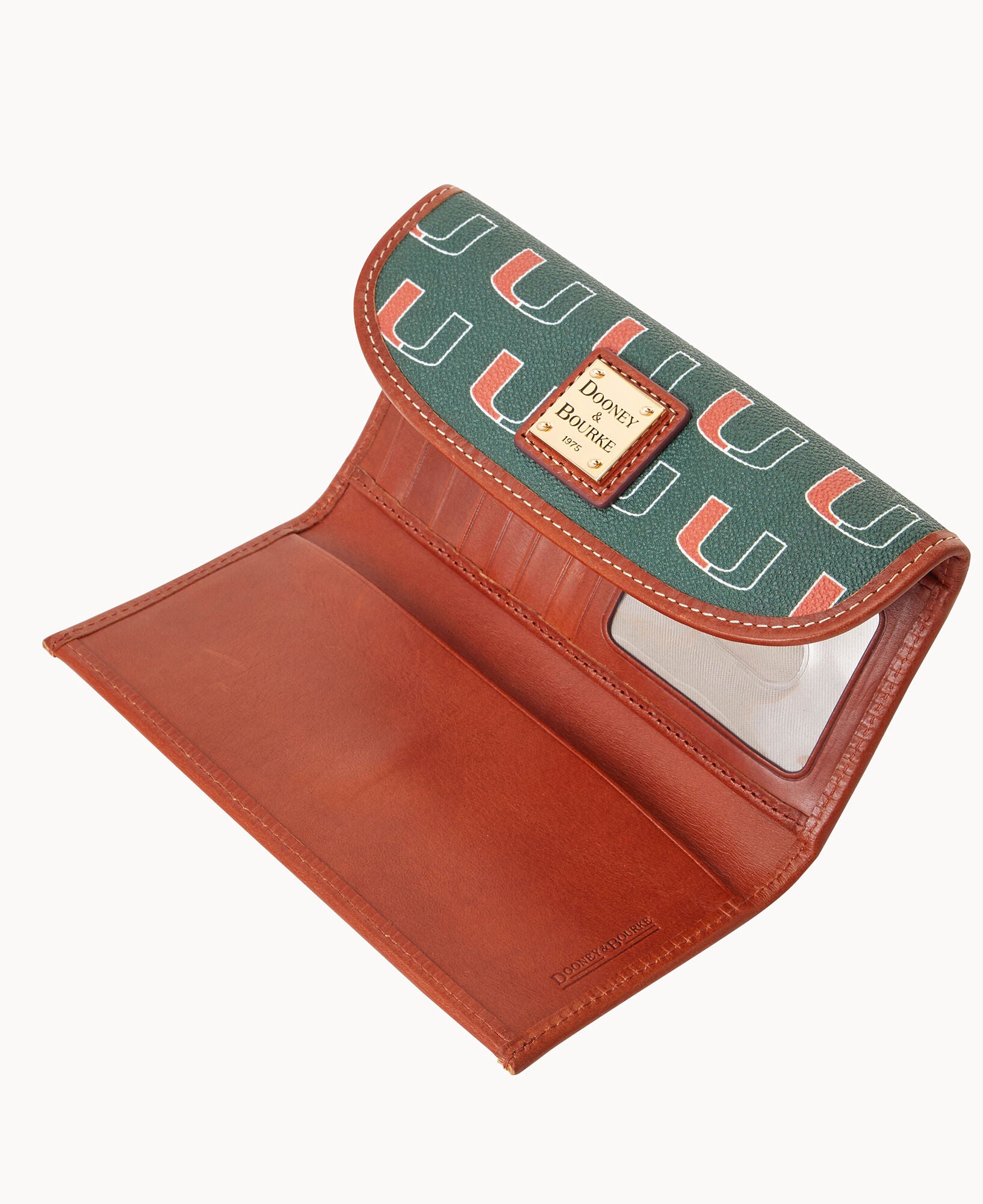 Collegiate University of Miami Continental Clutch - Image 3