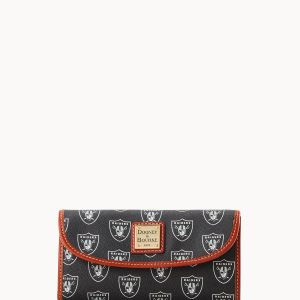 NFL Raiders Continental Clutch
