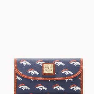 NFL Broncos Continental Clutch