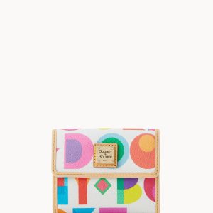 Art Deco Small Flap Wallet
