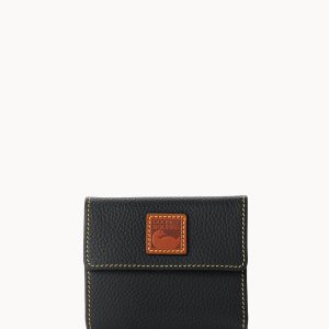 Pebble Grain Small Flap Wallet