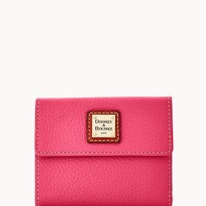 Pebble Grain Small Flap Wallet