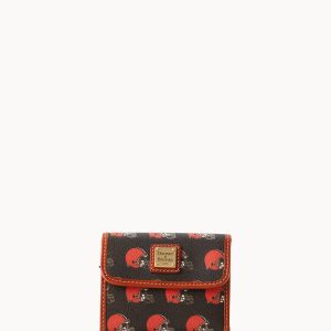 NFL Browns Flap Credit Card Wallet