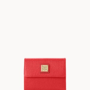 Saffiano Small Flap Wallet
