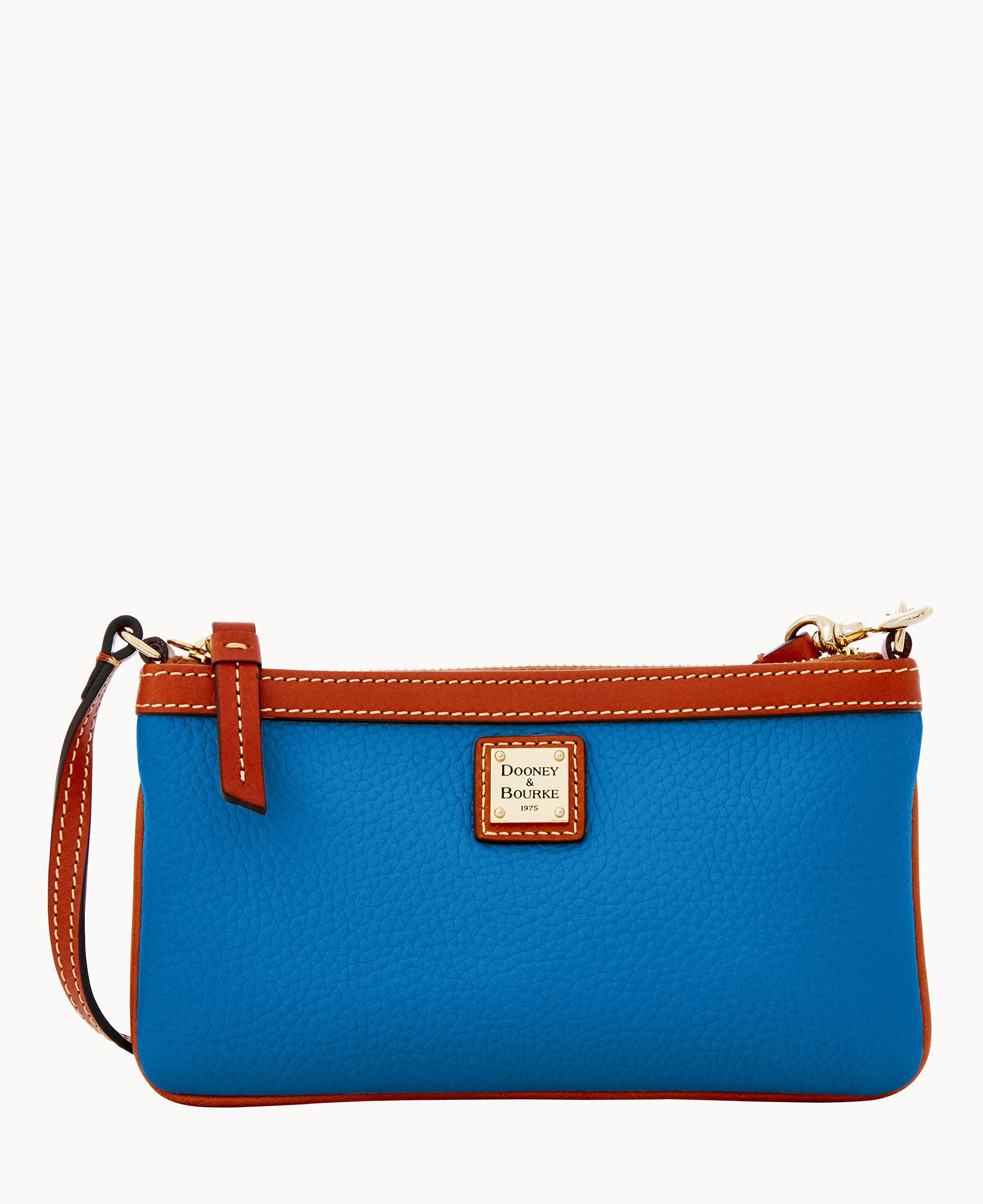 Pebble Grain Large Slim Wristlet - Image 27