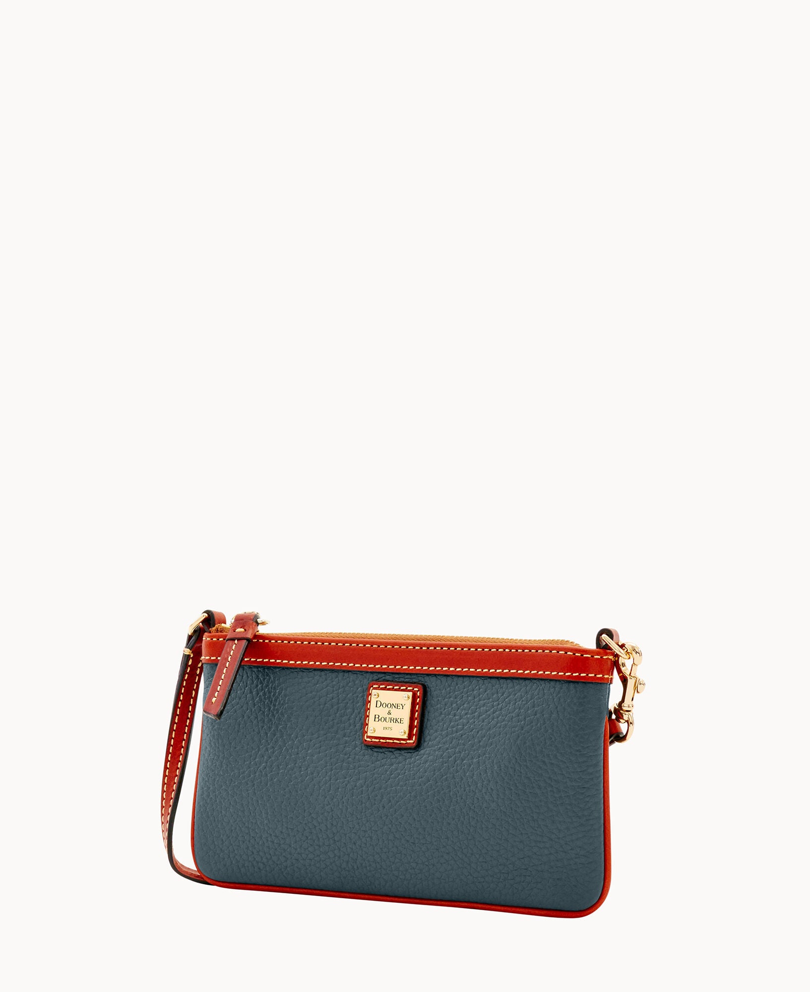 Pebble Grain Large Slim Wristlet - Image 7
