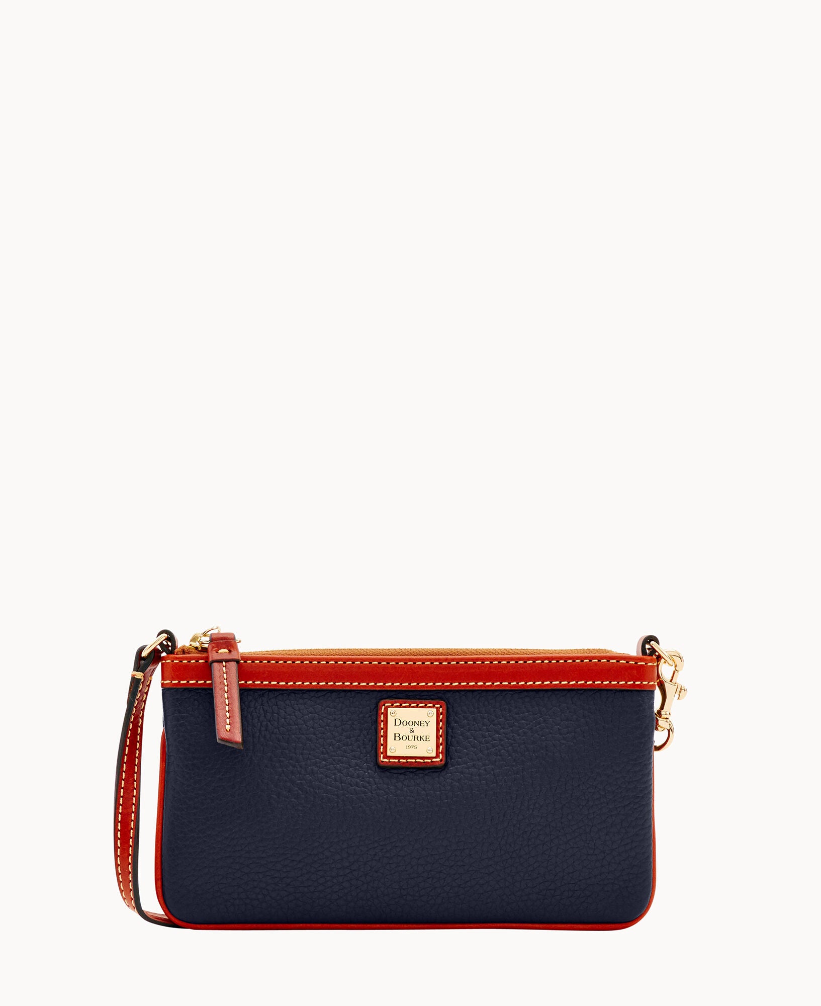 Pebble Grain Large Slim Wristlet - Image 4