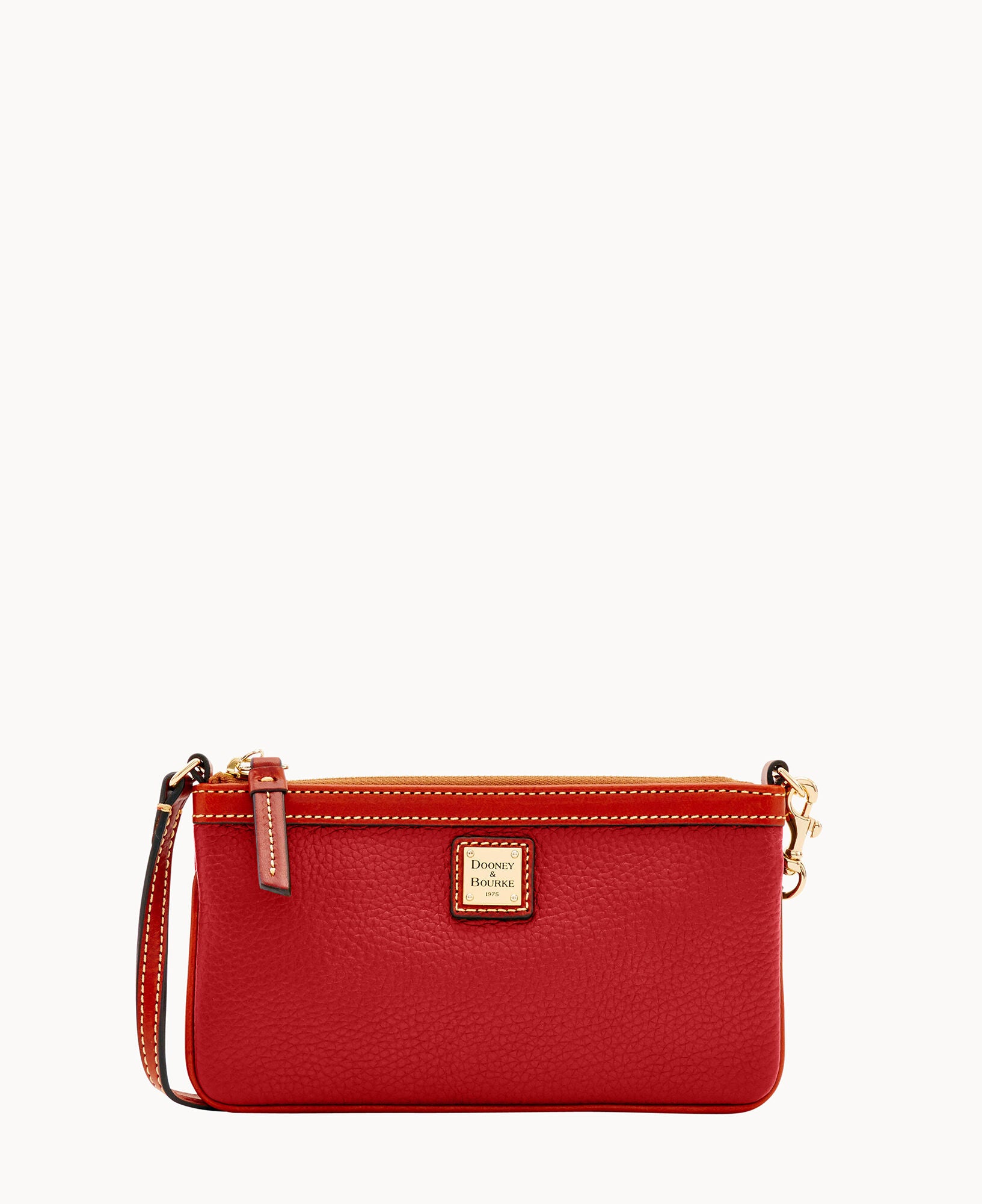 Pebble Grain Large Slim Wristlet - Image 21