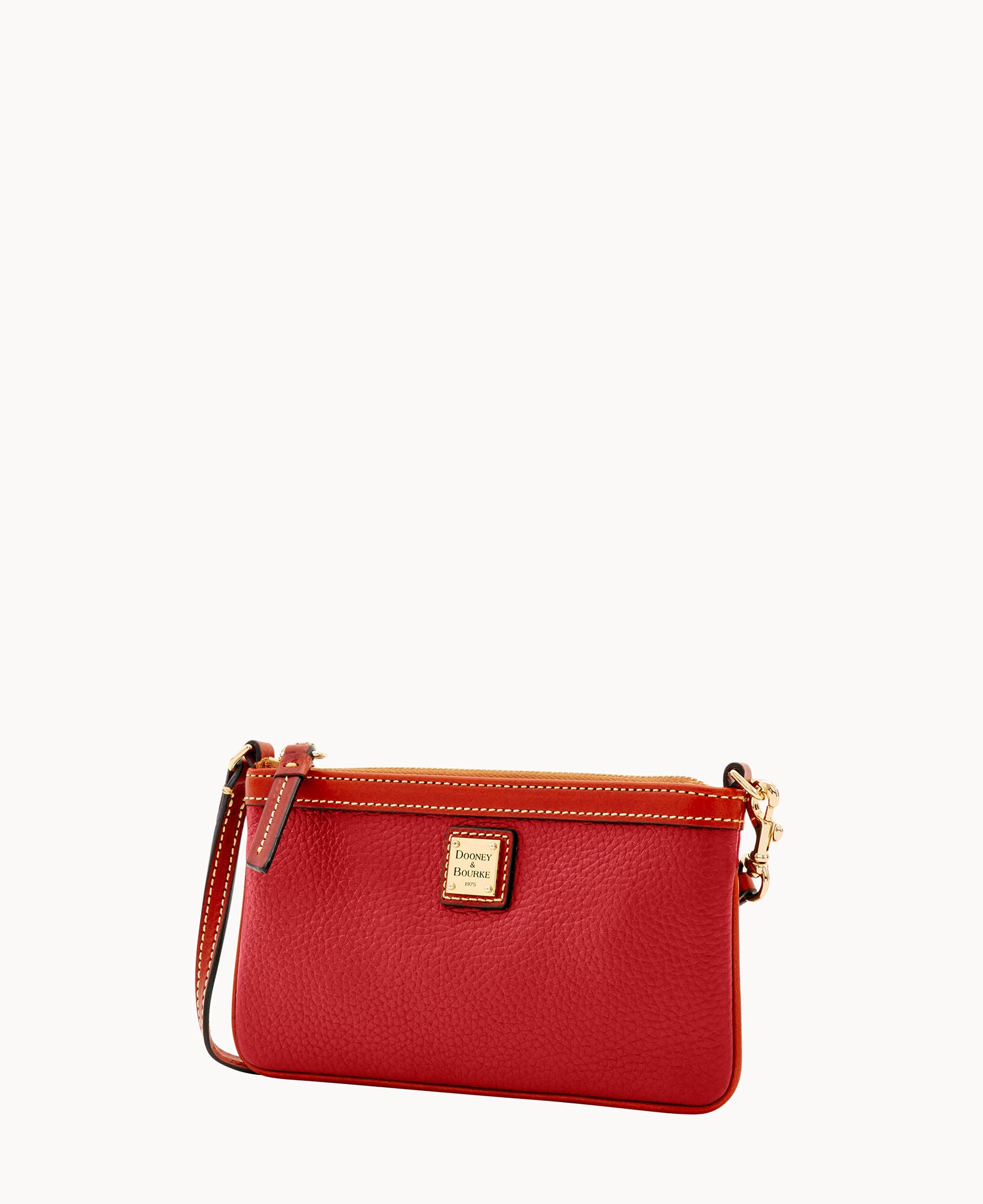 Pebble Grain Large Slim Wristlet - Image 22