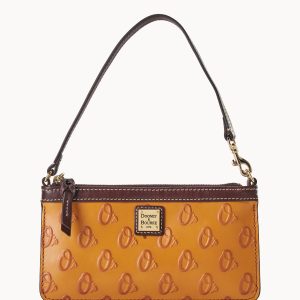 MLB Orioles Large Slim Wristlet