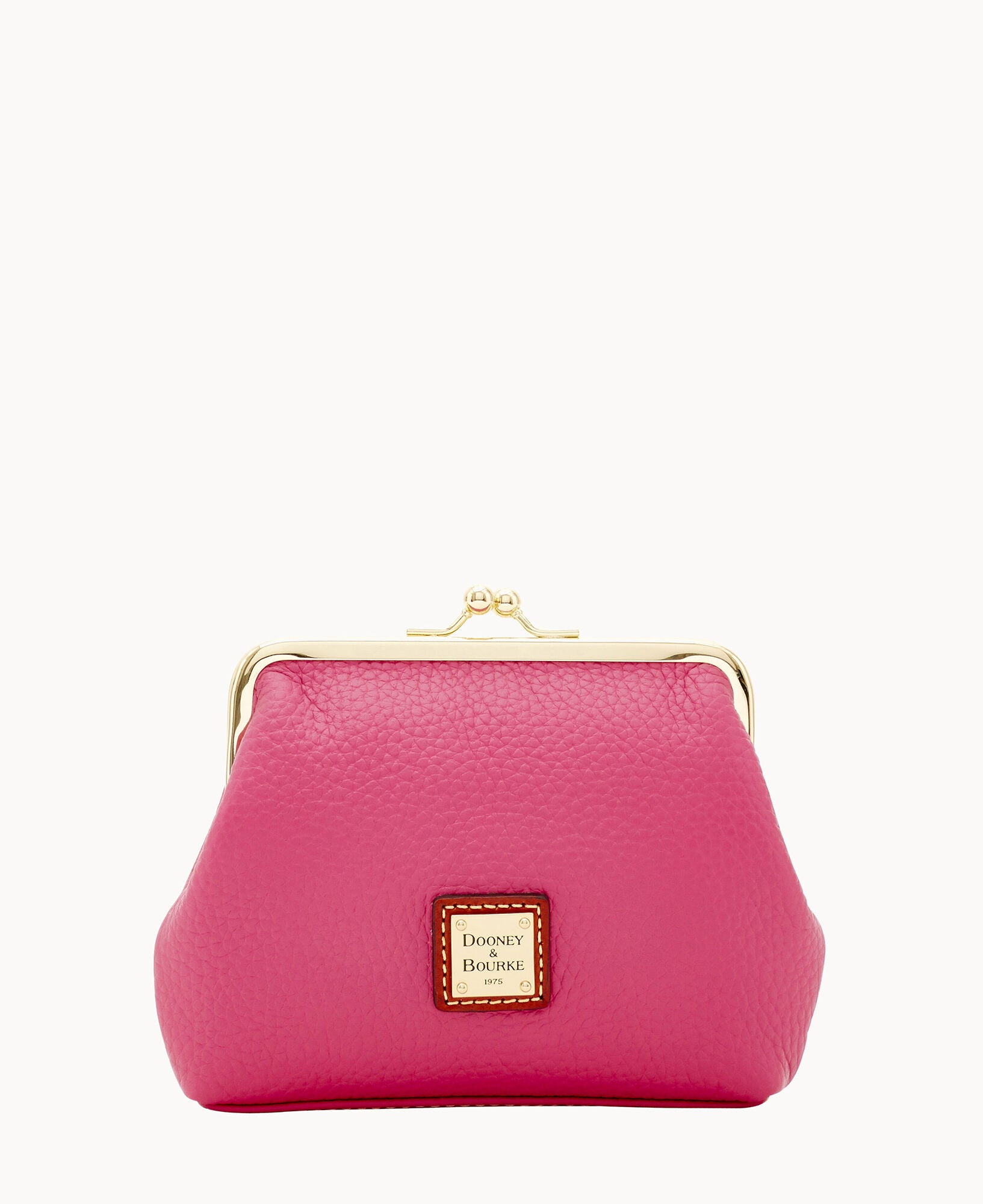Pebble Grain Large Framed Purse - Image 21