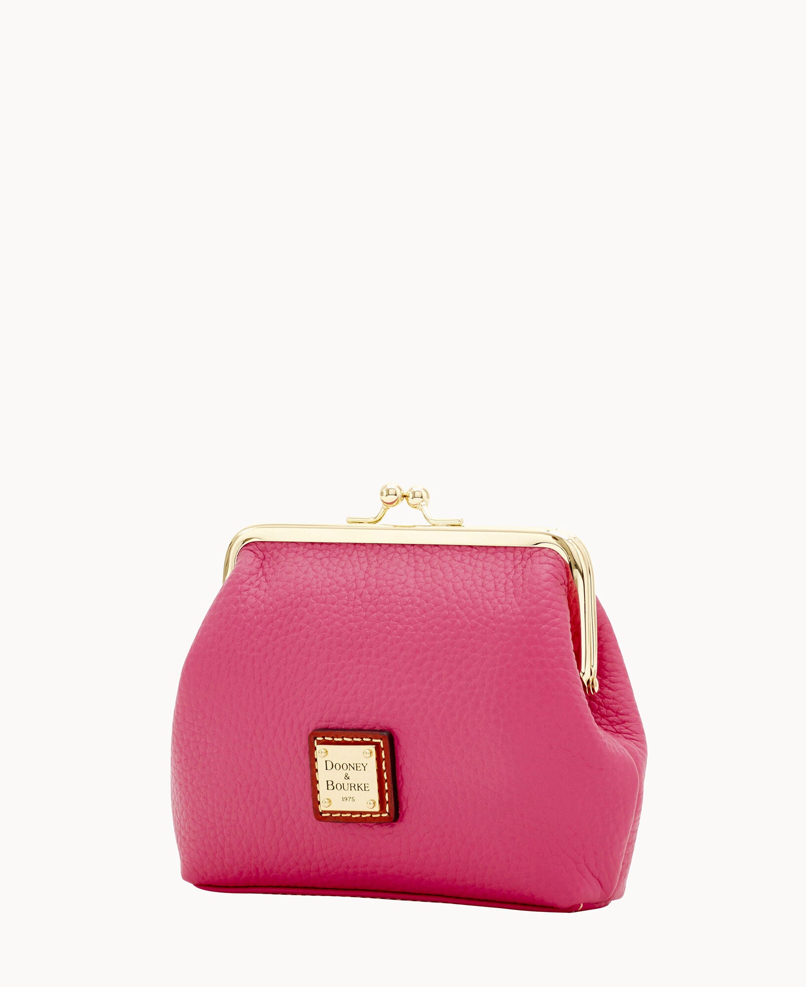 Pebble Grain Large Framed Purse - Image 22