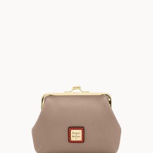 Pebble Grain Large Framed Purse