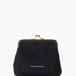 Nylon Large Framed Purse