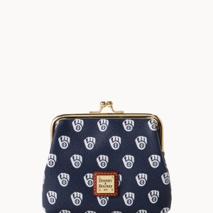 MLB Brewers Large Framed Purse