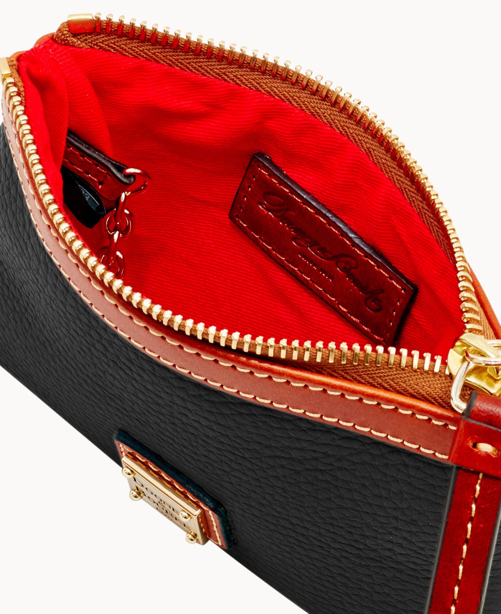 Pebble Grain Medium Wristlet - Image 9