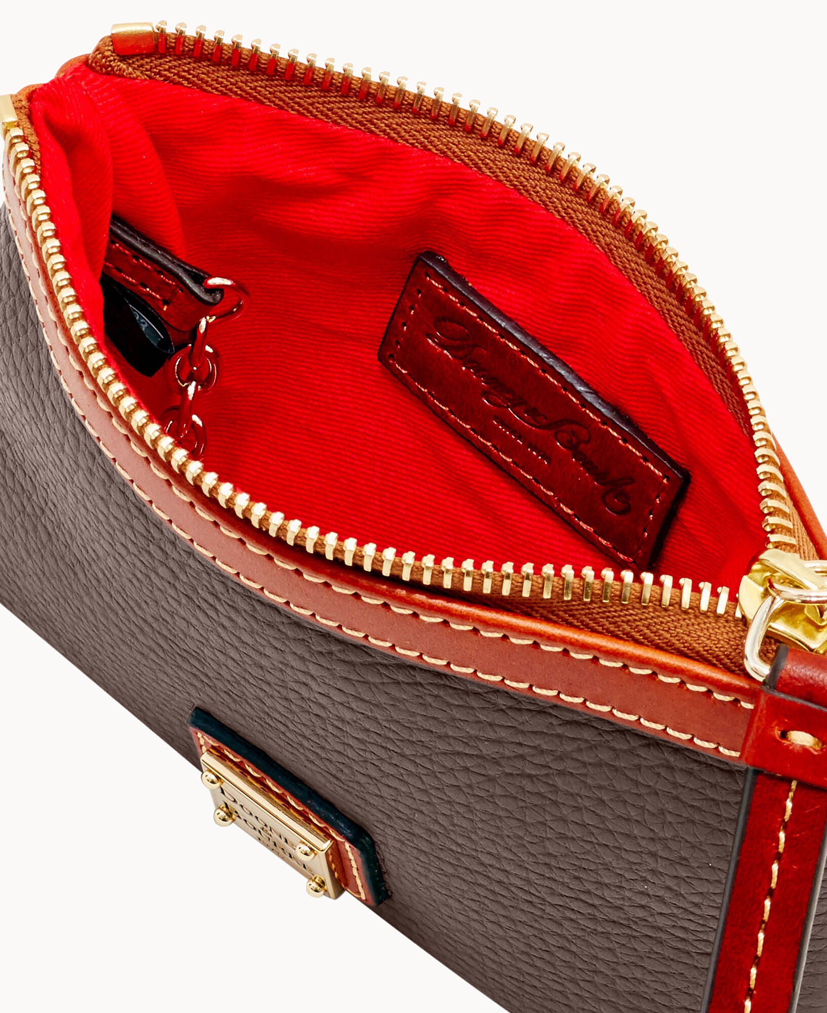 Pebble Grain Medium Wristlet - Image 14