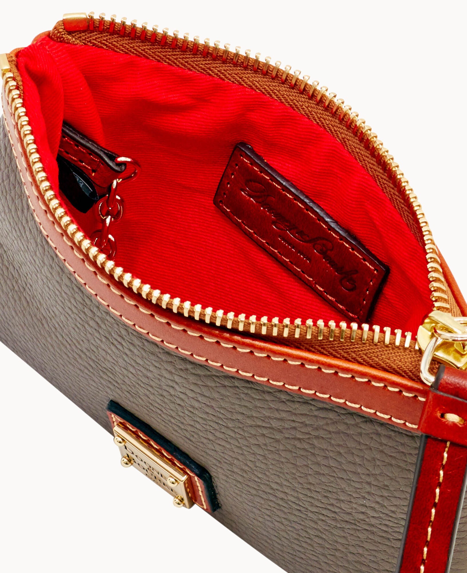 Pebble Grain Medium Wristlet - Image 26