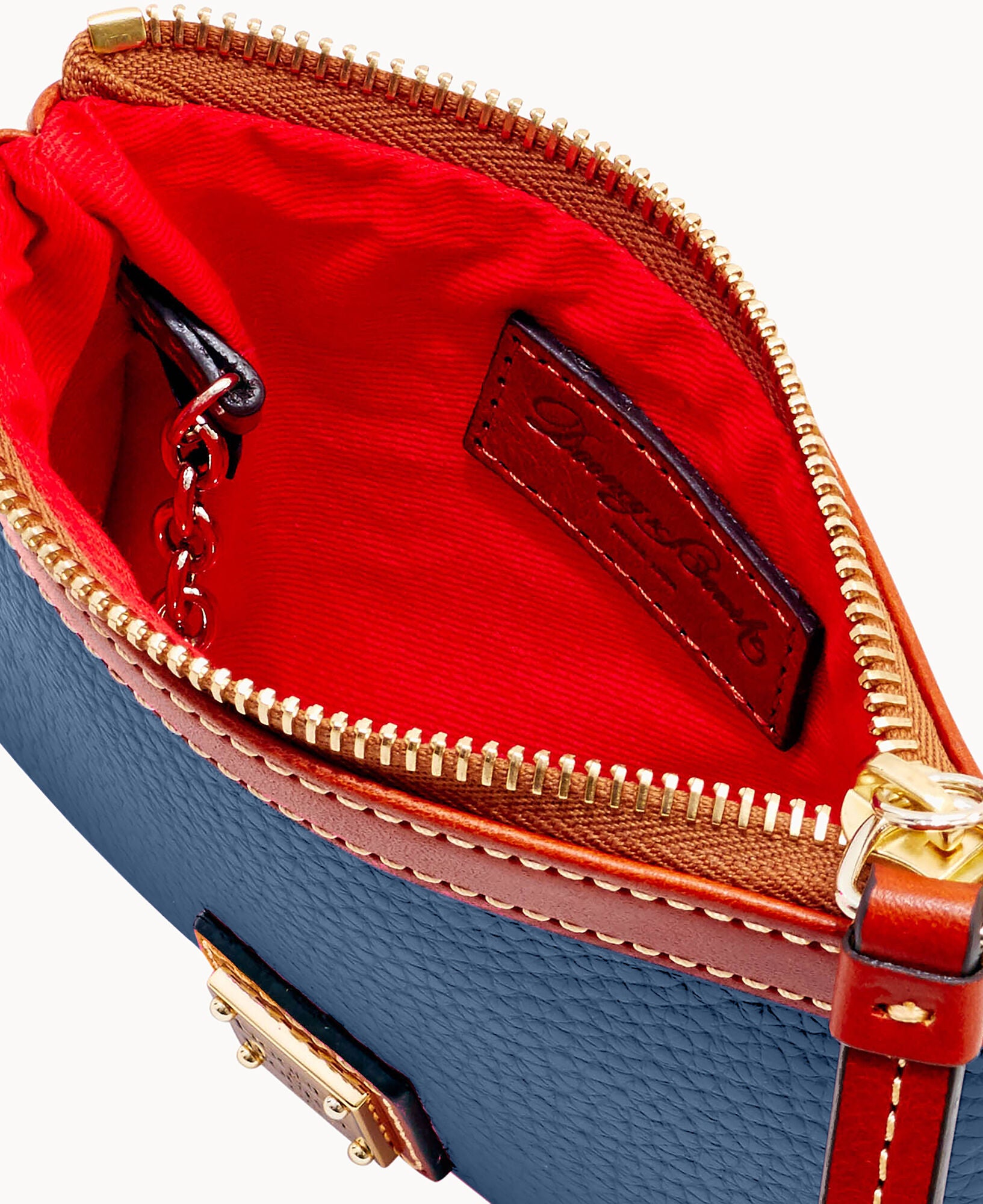 Pebble Grain Medium Wristlet - Image 23