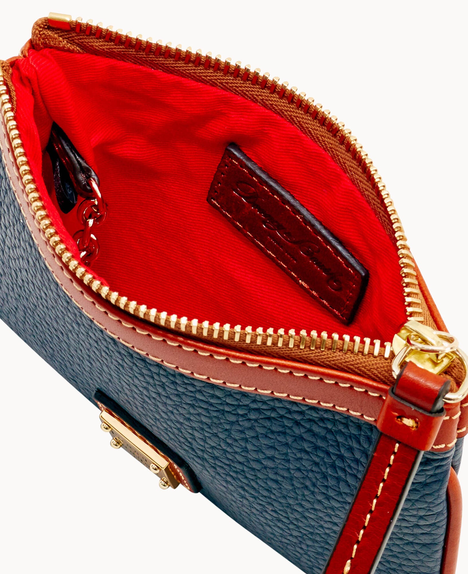 Pebble Grain Medium Wristlet - Image 29