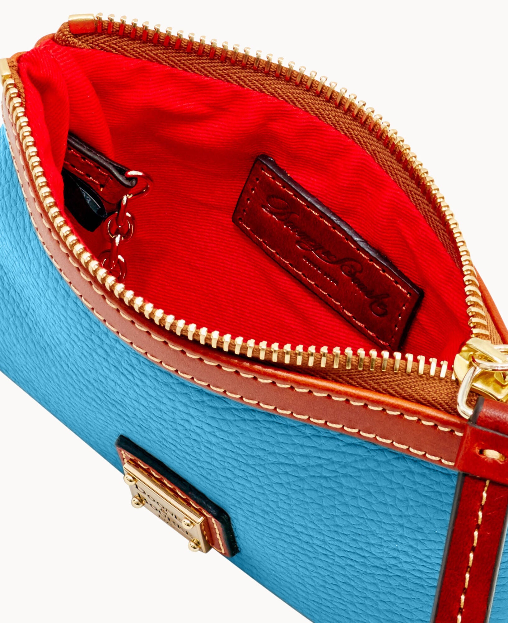 Pebble Grain Medium Wristlet - Image 20